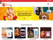 Tablet Screenshot of ganesh.com